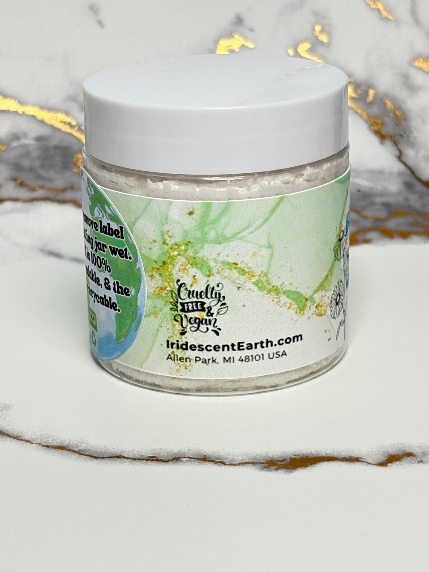 Chamomile & Cactus Scented Sugar Scrub - Whipped & Moisturizing