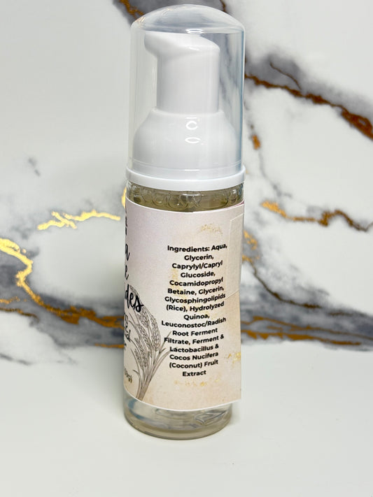 Quinoa & Rice Ceramides Hydrating Foam Facial Cleanser