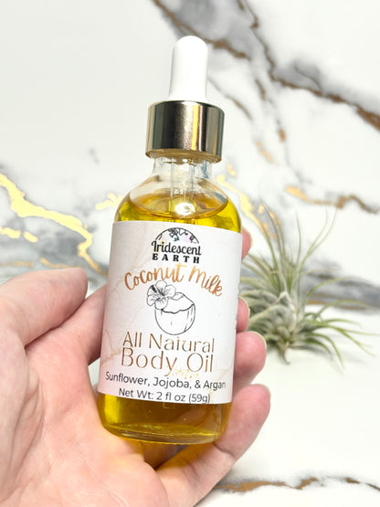 Coconut Milk Naturally Scented Body Oil