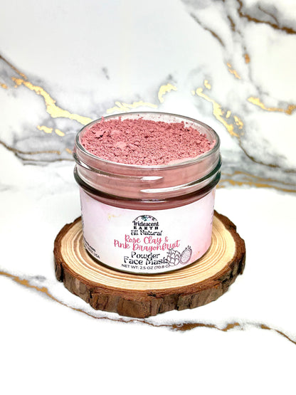 Rose Clay & Pink Dragonfruit Clay Powder Face Mask