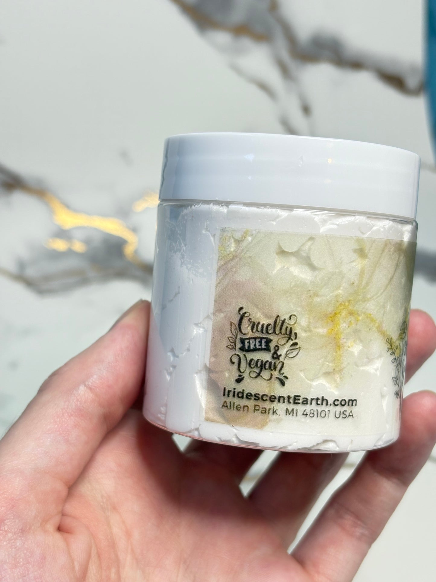 Oatmeal & Wildflower Nectar Whipped Soap, Naturally Scented, 4 oz
