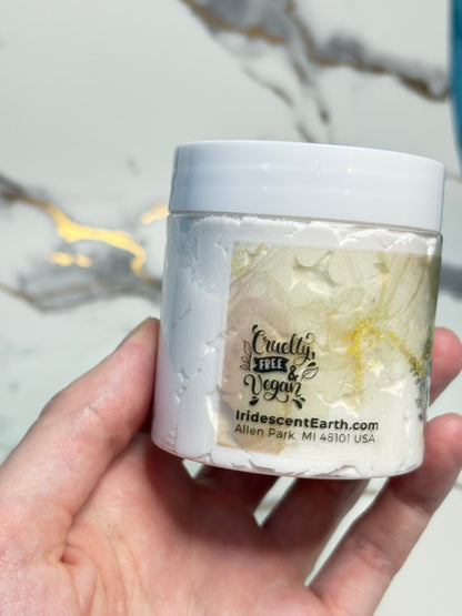Oatmeal & Wildflower Nectar Whipped Soap, Naturally Scented, 4 oz