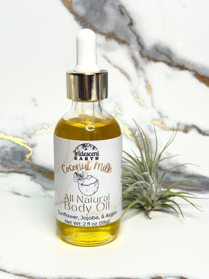 Coconut Milk Naturally Scented Body Oil