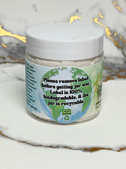 Chamomile & Cactus Scented Sugar Scrub - Whipped & Moisturizing